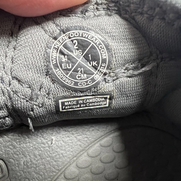 Keen Newport H2 Dark Blue Drawstring Hiking Sandals Shoes Size Little Kid 2 - Picture 4 of 8